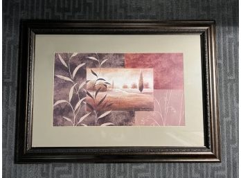 Large Framed Artwork Print By Vivian Flasch #2