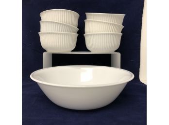 White Bowl Bundle - Corelle  And Pier 1