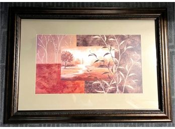 Large Framed Artwork Print By Vivian Flasch #1