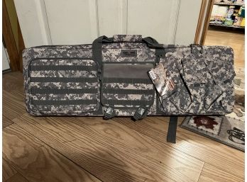 1 / Brand New R42 Camo Pattern 3-Gun Carrier Case By Explorer Tactical