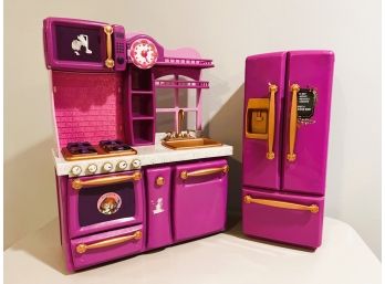 C/ Purple Doll 2-Pc Plastic Play Kitchen By Our Generation Battat