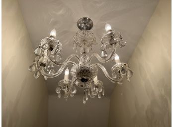 G/ Beautiful Crystal 6 Light Chandelier