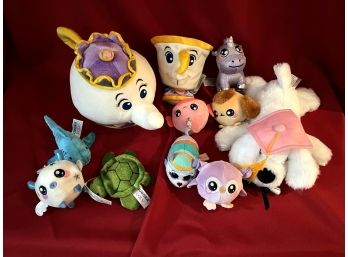 C/ Assortment Of 11 Small Sized Stuffed Plush Toys