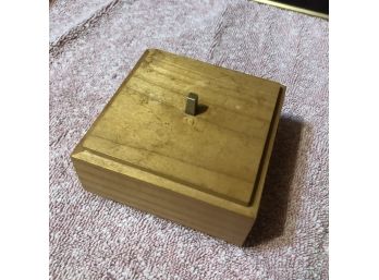 Small Maple Desktop Box With Cover From Crate & Barrel