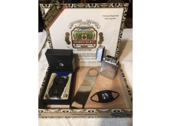 Bundle Of 4 Cigar Accessories Including Colibri 1928 Cutter (new, $75)