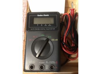 LCD Digital Muliimeter Model 22-166A