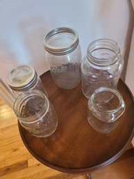 5 Mason Jars