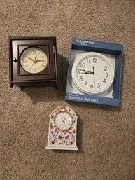 Clocks - Set Of 3