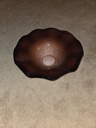 Large Decor Bowl Brown