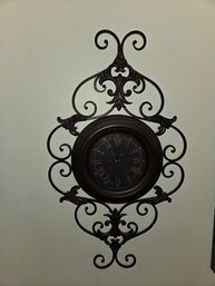 Clock Brown Wall Hanging 35'h X 20' W