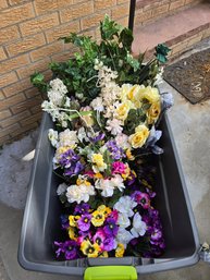 Flowers White,  Mixed,  Greenery Big Bunch