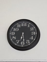 Black Plastic Clock Battery
