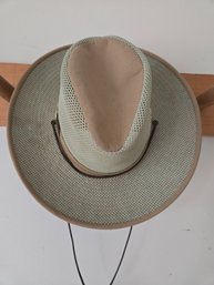 Green Gardener's Hat With Pins