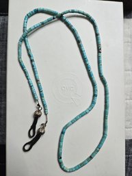 Turquoise Beaded Eye Glass Chain