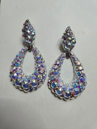 Rhinestone Drop Earrings