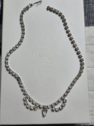 Vintage Style CZ Necklace