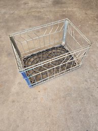 Metal Milk Crate #1