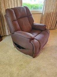 Faux Suede Recliner