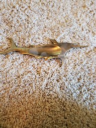 Brass Marlin Swordfish Candy Dish