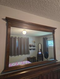 Wood Mirror 55.5w X 39L