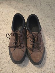 Sz 12 Rockport Shoes Brown Tie Up