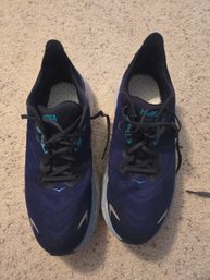 Sz 12 Hoka Navy Tennis Shoes As Is Needs Insole