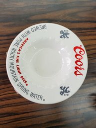 Coors Ashtrays Set Of 5