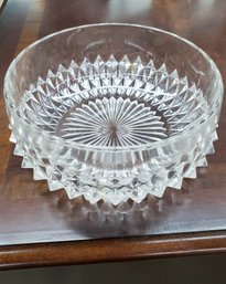 Glass Cut Bowl 7.5'