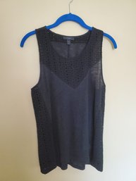 M JCrew Black Top