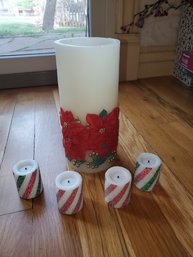 Christmas Battery Candles