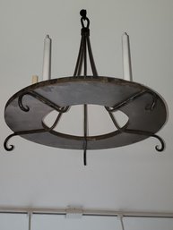 Iron Candle Chandelier Lighting