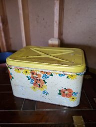 Vintage Metal Tin Box