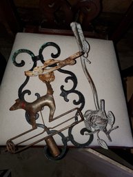 Metal Decor Pieces (4)