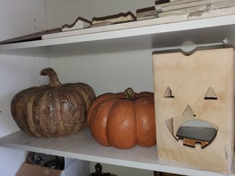 Pumpkins 2 Plus Paperbag Decor