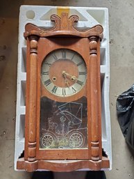 Antique Clock  As Is