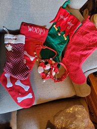 Christmas Stockings #3 Dogs & Cat