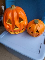 Pumpkins Set Of 2