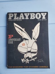 Playboy Magazine 1989 35th Anniversary Issue