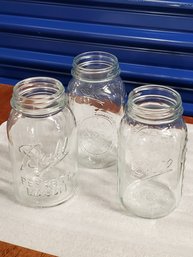 Ball Glass Jars Set Of 3