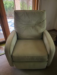 Best Chair Inc Green Microfiber Recliner Chair