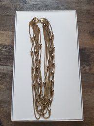 Vintage Gold 9 Strand With Ball Design 12'