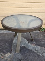 Outdoor Metal Round Small Table #A 22'