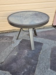 Outdoor Metal Round Small Table #B 22'