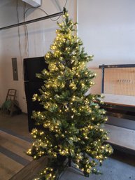 7ft Christmas Tree With Lights