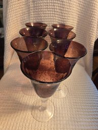 Wine Glass Gobblets Set Of 7