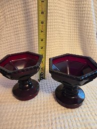Avon Red Ruby Candy Dish (2)
