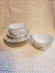 China Kutstabteilung Selb Germany - 2cups, 1 Fruit, 5 Saucers