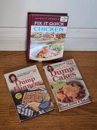 Book Set #3 - Dump Dinners, Cake, Quick Fix