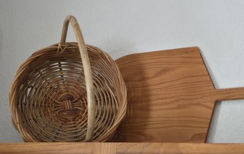Basket And Cutting Board