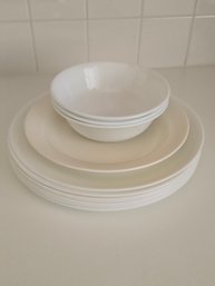 Corelle By Corning White Plates. Bowls